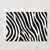 ローラースケートの誕生日パーティー招待状 招待状 (裏面)