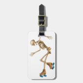 ローラースケートの骨組 ラゲッジタグ (正面縦)