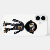 ローラースケートのBman、Bitcoin、Natasha Us作 Case-Mate iPhoneケース (裏面 (横))