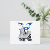 ローラースケートはおもしろい ポストカード (スタンド正面)