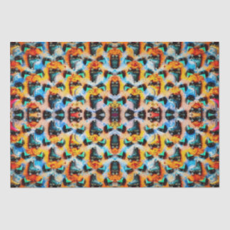 ローラースケートアフリカンアートティッシュペーパー 薄葉紙