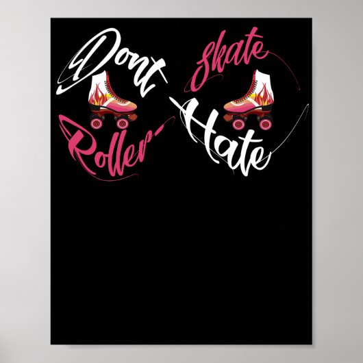 ローラースケートスケーターを嫌わない ポスター (正面)