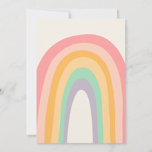 ローラースケートスケートで滑るレトロGroovy誕生日パーティーI 招待状 (裏面)