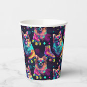 ローラースケートディスコ 紙コップ (左)