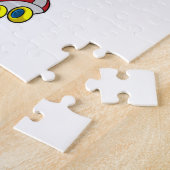 ローラースケート付きインラインスケートとしてのカエル ジグソーパズル (側面)