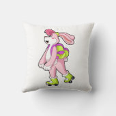 ローラースケート付きウサギ クッション (裏面)