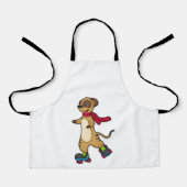 ローラースケート付きスケーターとしてのメルカット エプロン (正面)