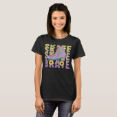 ローラースケート女子ローラーダービー89s tシャツ (正面フル)