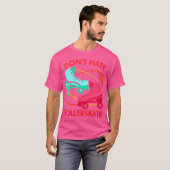 ローラースケート嫌いじゃない Tシャツ (正面フル)