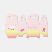 ローラースケート犬とモルモットのパーティーのお願いボックス フェイバーボックス (折り畳みなし)