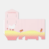 ローラースケート犬とモルモットのパーティーの好意バッグ フェイバーボックス (折り畳みなし)