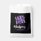 ローラースケート甘い16テーマ誕生日パーティー フェイバーバッグ (正面)