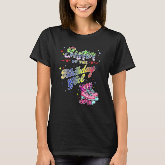 ローラースケート誕生日インライン70s tシャツ (正面)