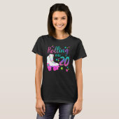 ローラースケート誕生日パーティーの衣装1 Tシャツ (正面フル)