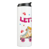 ローラースケート転がレトロスカー好き タンブラー (回転左)