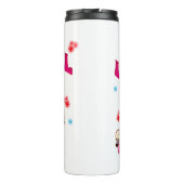 ローラースケート転がレトロスカー好き タンブラー (裏面)