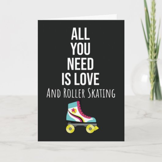 ローラースケート カード ローラー スケート スケーター 子供用 (正面)