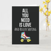 ローラースケート カード ローラー スケート スケーター 子供用 (黄色い花)