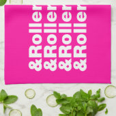 ローラースケート キッチンタオル (折り畳み)