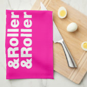 ローラースケート キッチンタオル (四つ折り)