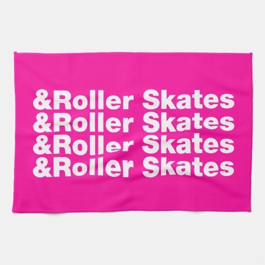 ローラースケート キッチンタオル (横)
