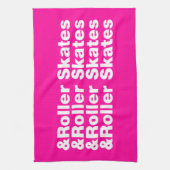 ローラースケート キッチンタオル (縦)