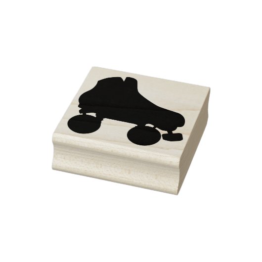 ローラースケート/スケートで滑る ラバースタンプ (スタンプ)