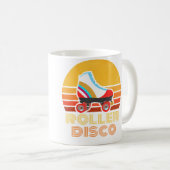 ローラースケート スケート ローラーディスコ コーヒーマグカップ (正面右)
