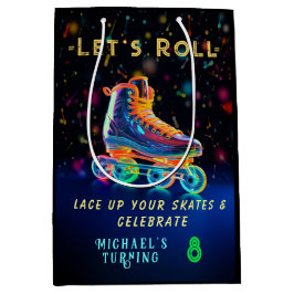 ローラースケート、ターニング8 ミディアムペーパーバッグ