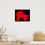 ローラースケート ポスター (キッチン)