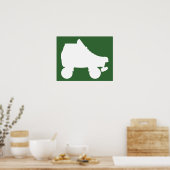 ローラースケート ポスター (キッチン)