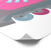 ローラースケート ポスター (角)