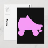 ローラースケート ポストカード (正面/裏面)