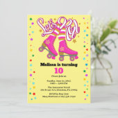 ローラースケート 招待状 (スタンド正面)