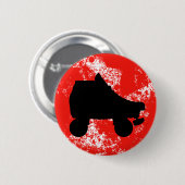 ローラースケート 缶バッジ (正面&裏面)