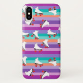 ローラースケートiApple iPhone X,ほとんど存在しない Case-Mate iPhoneケース (裏面)