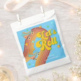 ローラースケー転がトレトロな虹 フェイバーバッグ