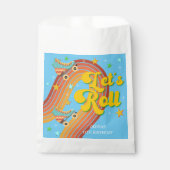 ローラースケー転がトレトロな虹 フェイバーバッグ (正面)