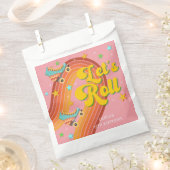 ローラースケー転がトレトロな虹 フェイバーバッグ (クリップ留めされた状態)