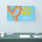 ローラースケー転がトレトロな虹 横断幕 (トレードショー)