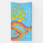 ローラースケー転がトレトロな虹 横断幕 (縦)