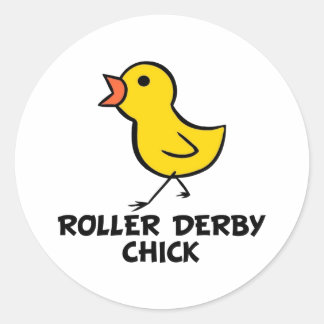 ローラーダービーシックステッカー ラウンドシール