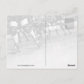 ローラーダービーチーム ポストカード (裏面)