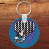 ローラーダービーディヴァ キーホルダー (正面)