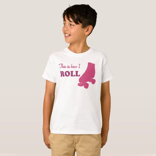 ローラーダービー-これは私がいかに転がるかです Tシャツ (正面フル)