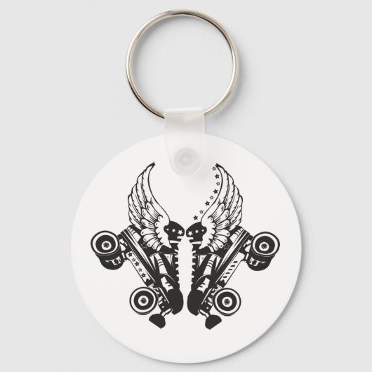 ローラーダービー キーホルダー (正面)