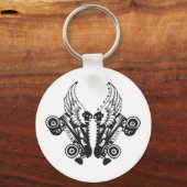 ローラーダービー キーホルダー (正面)