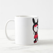 ローラーダービー-ダービーの女の子の規則 コーヒーマグカップ (左)