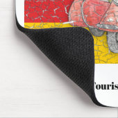 ローラードイツ1962年ハインケル103-A2庭原 マウスパッド (コーナー)