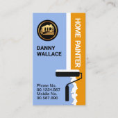 ローラーブラシ絵画の壁の修復 名刺 (正面)